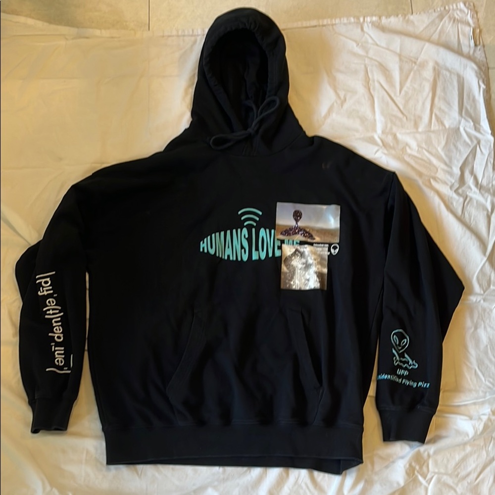 Diesel Black Sweater with Graphic Design